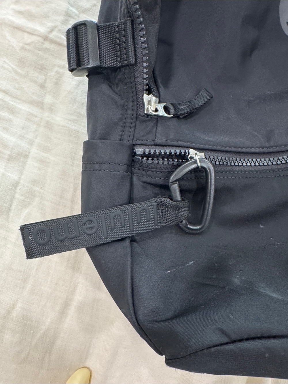 lululemon athletica Black Backpack with Front Zip Pocket - Picture 8 of 8